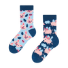 Lustige Kindersocken Fliegende Schweinchen