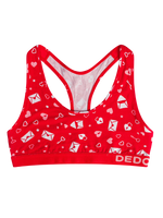 Lustige Damenbralette Liebesbriefe
