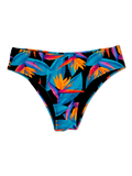 Bikinihöschen mit mittlerer Taille Paradiesvogelblume