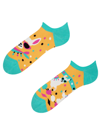 Lustige Sneakersocken Cooles Lama