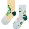 Lustige Kindersocken Die surfende Schildkröte