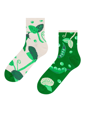 Lustige Crewsocken Erbsen
