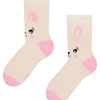 Lustige warme Socken für Kinder Hase
