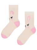 Lustige warme Socken für Kinder Hase