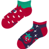 Lustige Knöchelsocken für Kinder Glückliche Erdbeeren
