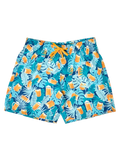 Lustige Badeshorts für Männer Tropisches Bier