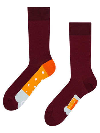 Lustige Socken Geheimnisvolles Bier
