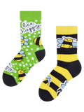 Lustige Kindersocken Bienen