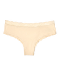Beige Spitzenhöschen für Frauen