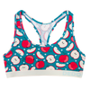 Lustige Damenbralette Roter Apfel