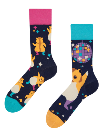 Lustige Socken Party-Hamster