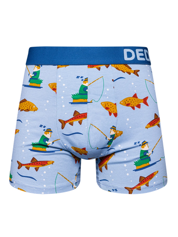 Lustige Boxershorts für Männer Fischerei