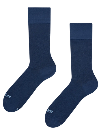 Mitternachtsblaue Socken