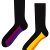 Lustige Socken Versteckter Regenbogen