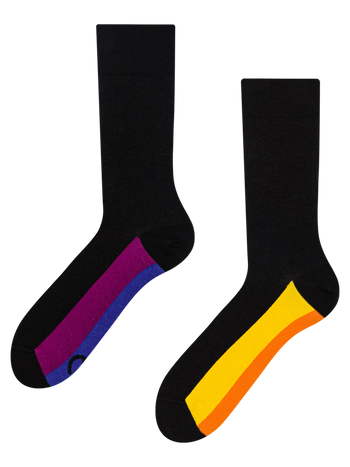 Lustige Socken Versteckter Regenbogen
