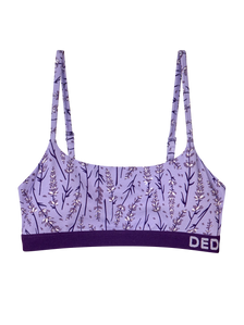 Modal-Damenbralette Lavendel
