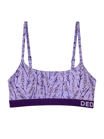 Modal-Damenbralette Lavendel