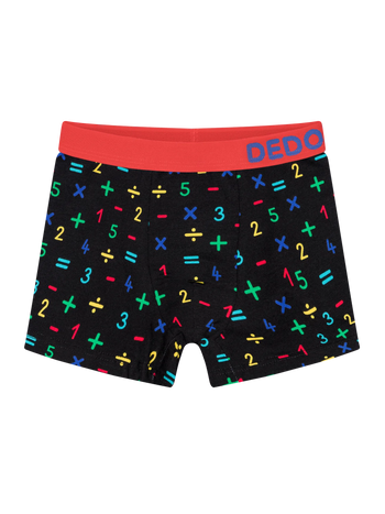 Lustige Boxershorts für Jungen Zahlen
