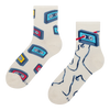 Lustige Crewsocken Musikkassetten