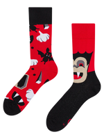 Lustige Socken Draculas Kuss