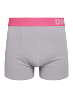 Graue und Rosa Boxershorts für Männer