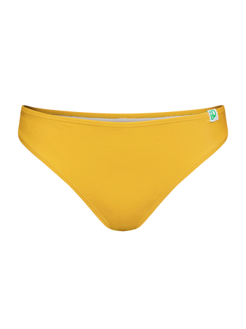 Goldgelbe Bikinihöschen