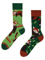 Lustige Socken Roter Panda