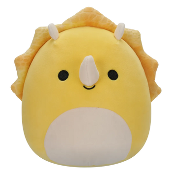 Squishmallows Lancaster der gelbe Triceratops, 20 cm