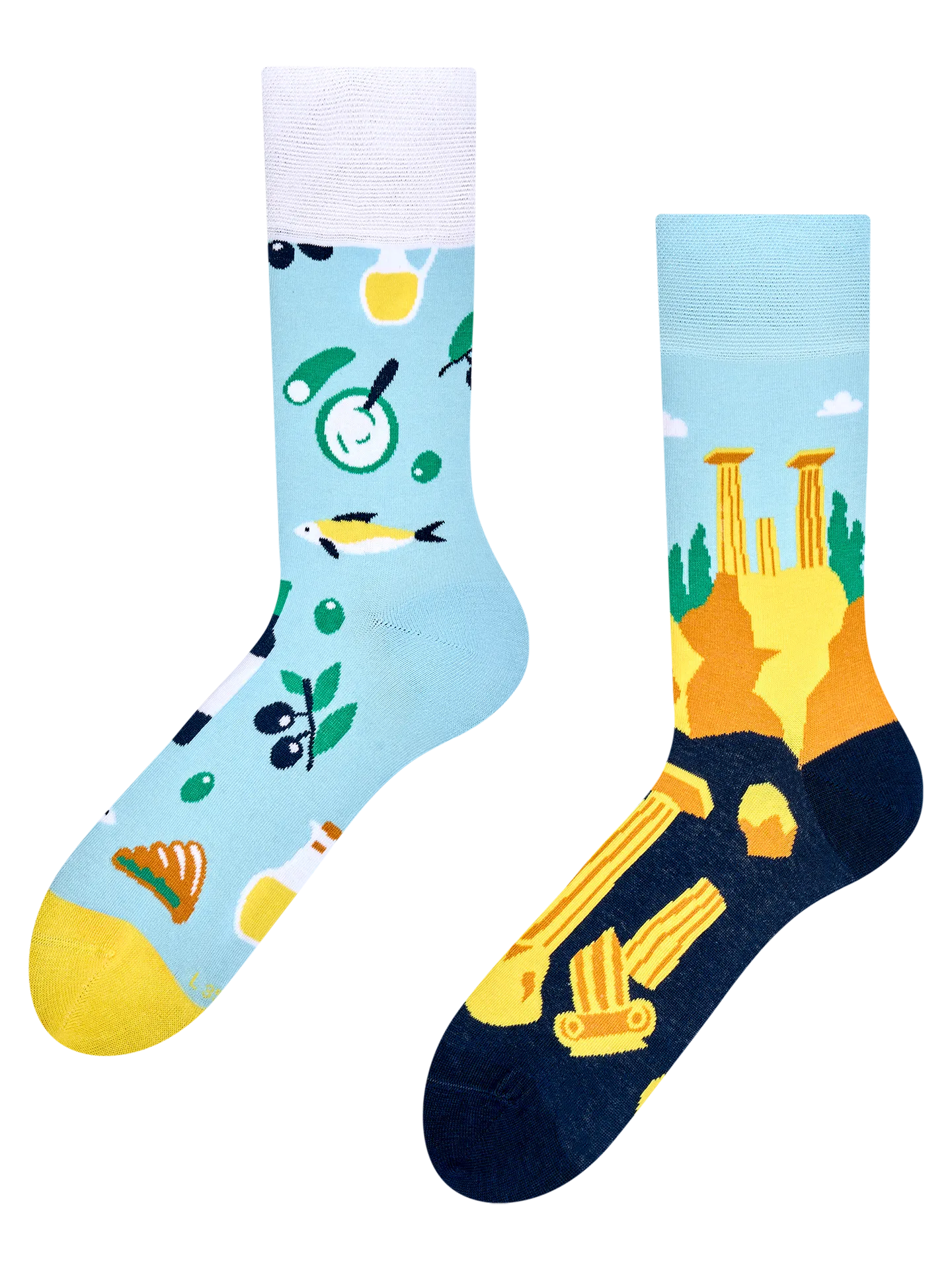 Lustige Socken Griechenland