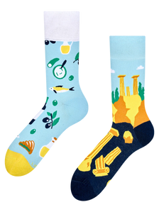 Lustige Socken Griechenland