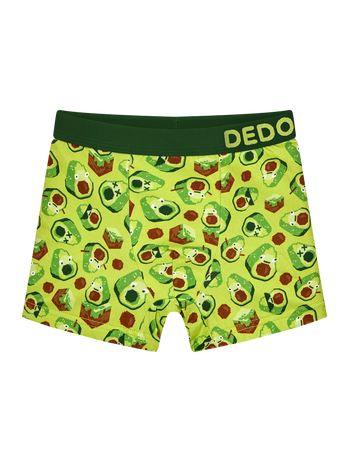 Lustige Boxershorts für Jungen Pixel-Avocado