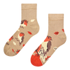 Antistress-Crewsocken Herbstvögel