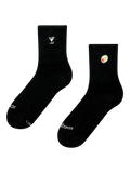 Gerippte Mid-Calf-Socken Extra Dry