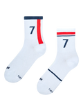Gerippte Mid-Calf-Socken Englische Fußballlegende