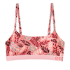 Modal-Damenbralette Rosa Blätter