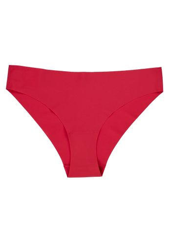 Leidenschaftliches Rot Nahtlose Höschen für Damen