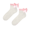 Cutecore-Socken Rosa Schleife