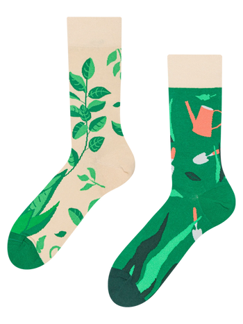 Lustige Socken Im Garten