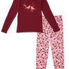 Lustiger Pyjama für Frauen Vögel und Beeren