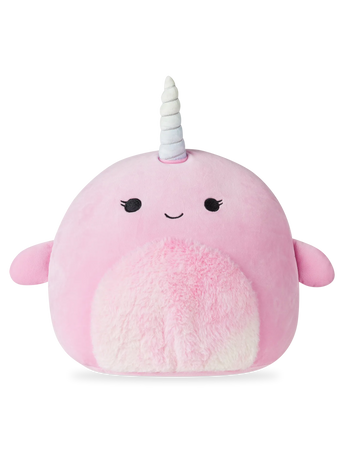 SQUISHMALLOWS Esme der rosa Narwal, 30 cm