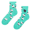 Lustige Crewsocken Schwarzes Schaf