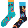 Lustige Socken Schmetterlinge