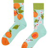 Lustige Socken Aprikosen