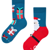 Kindersocken Weihnachtsmann & Geschenke