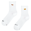 Gerippte Mid-Calf-Socken Same but Different