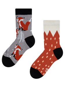 Lustige Kindersocken Fuchs