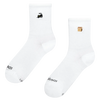 Gerippte Mid-Calf-Socken Purrfect Fit