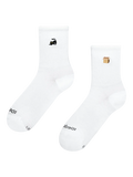 Gerippte Mid-Calf-Socken Purrfect Fit