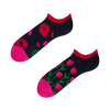 Lustige Sneakersocken Tulpenlippen