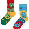 Lustige Kindersocken Erste Buchstaben